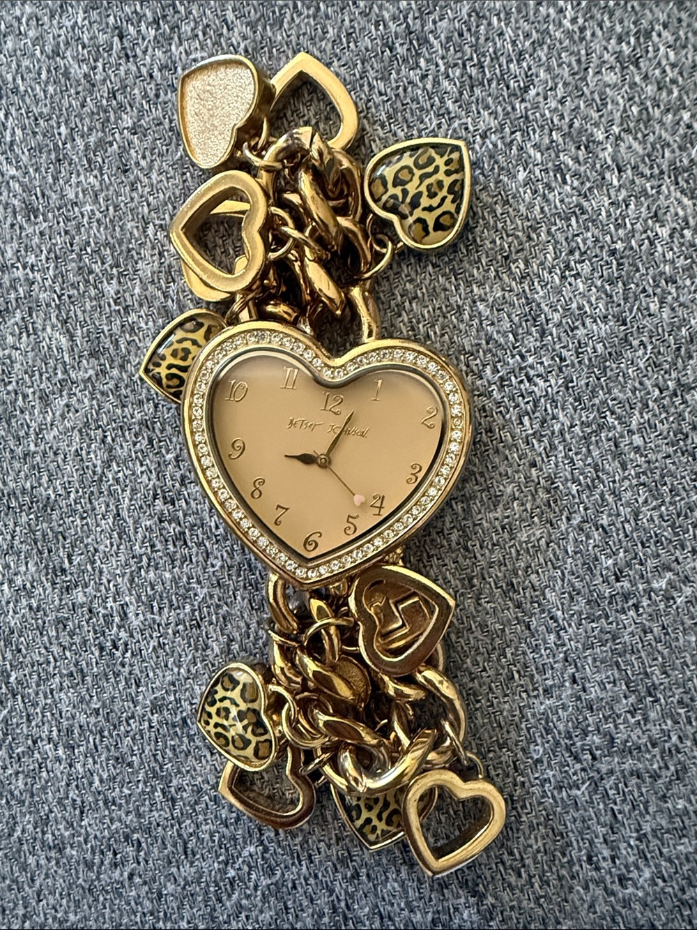 Rare Y2K Vintage Betsey Johnson Statement Watch Bracelet
